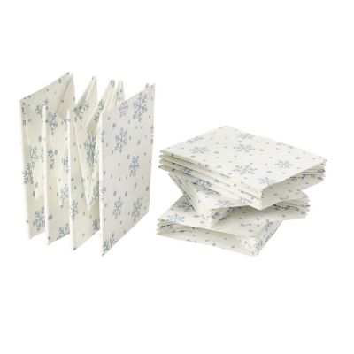 12 Lakeland Snowflake Pre-Folded Napkins image(3)