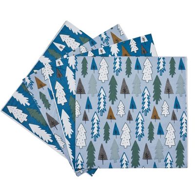 20 Alpine Forest Napkins image(1)
