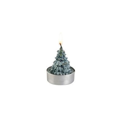 6 Mini Christmas Tree Candles image(3)