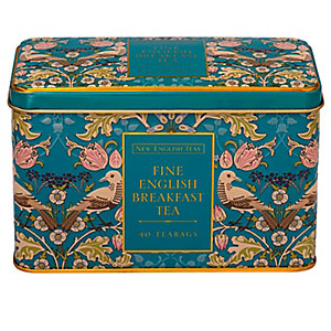 Songthrush & Berries Tea Tin – 40 English Breakfast Teabags