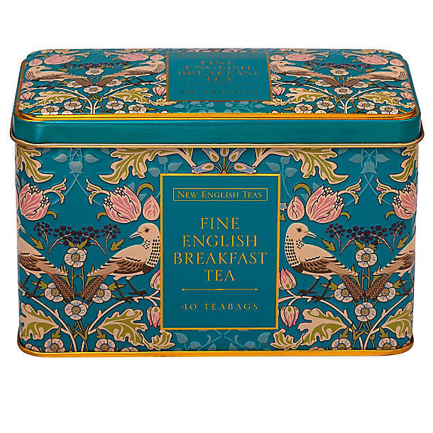 Songthrush & Berries Tea Tin – 40 English Breakfast Teabags image(1)