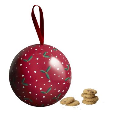 Lakeland Winter Berry Chocolate Chip Cookie Bauble Biscuit Tin 200g image(1)
