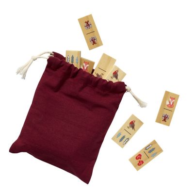 Woodland Wonder Festive Wooden Dominoes image(1)