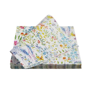 20 Summer Meadow 3 Ply Napkins image(4)