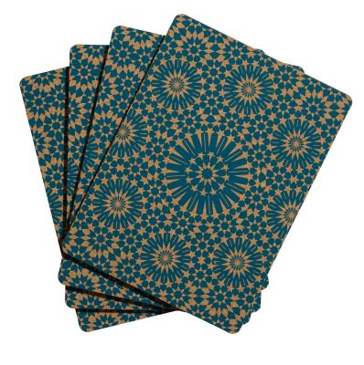Lakeland Mosaic Tile Place Mats Set of 4 Lakeland