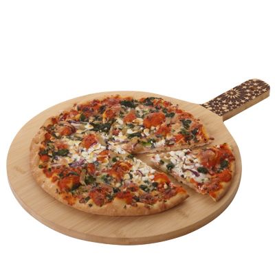 Lakeland Mosaic Bamboo Pizza Board image(4)