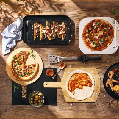 Lakeland Mosaic Bamboo Pizza Board image(5)