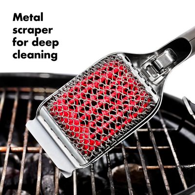 OXO Good Grips Stainless Steel Coiled Grill Brush image(5)