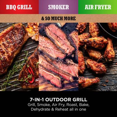 Ninja Woodfire Electric BBQ Grill & Smoker OG701UK image(3)