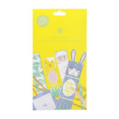 Talking Tables Spring Bunny DIY Easter Bingo Colour-Me-in Crackers image(2)