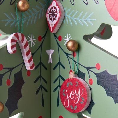 Lakeland Festive Joy Musical Christmas Tree Advent Calendar image(6)