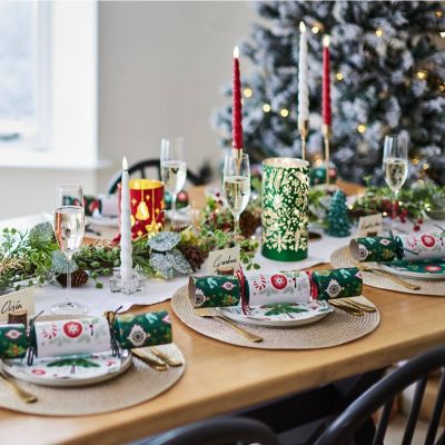 2 Red Wax Effect Electric LED Spiral Candles image(5)