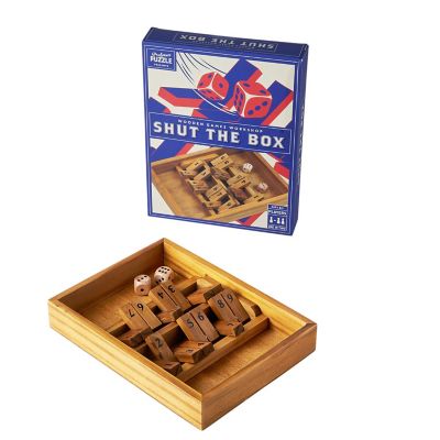 Shut The Box Wooden Game  image(1)