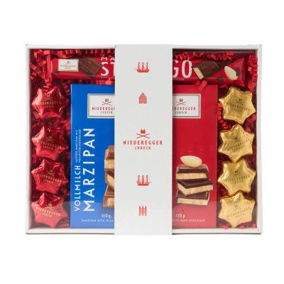 Niederegger Marzipan Chocolate Hamper Box 360g image(1)