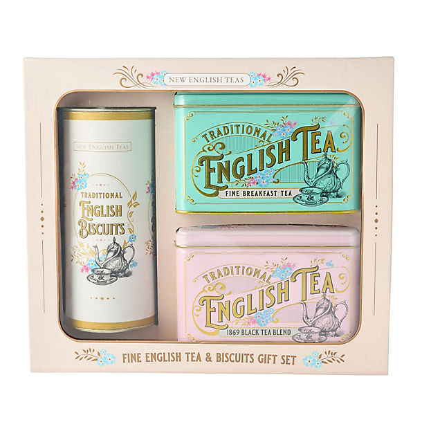 New English Teas Fine English Tea and Biscuit Gift Set image(1)