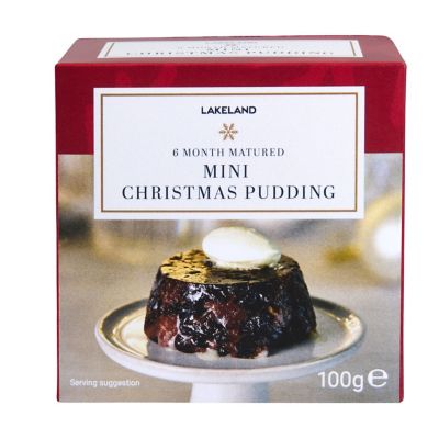 6-Month-Matured Mini Christmas Pudding 100g image(1)