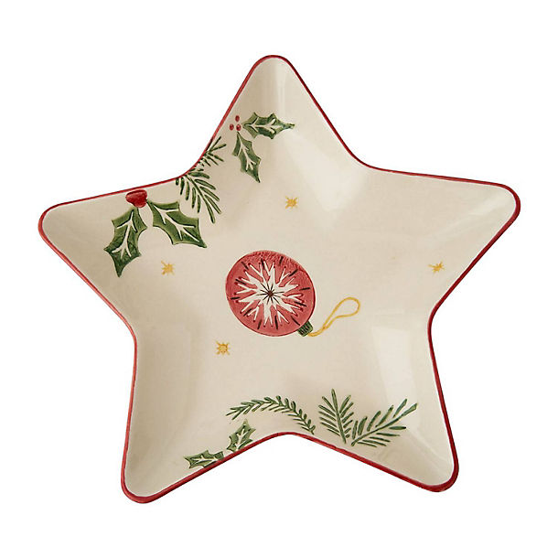 Lakeland Festive Joy Star Shaped Plate image(1)