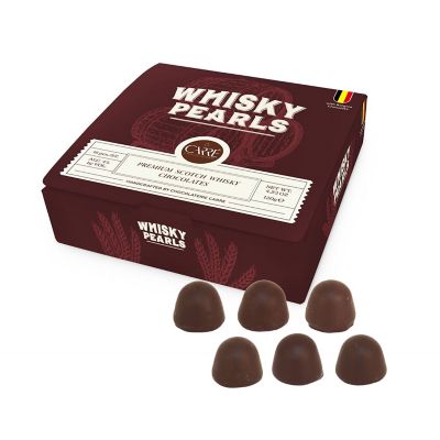 Carré Chocolate Whisky Pearls 120g. image(1)
