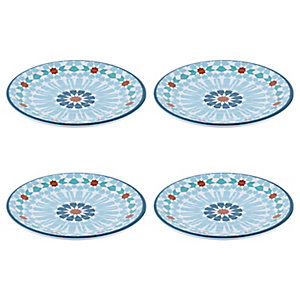 Lakeland Mosaic Melamine Side Plate - Set of 4