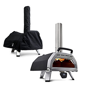 Ooni Karu 16 Multi-Fuel Outdoor Pizza Oven & Cover Bundle