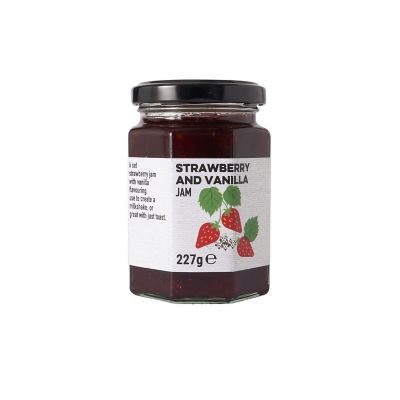 Strawberry And Vanilla Jam 227g image(1)