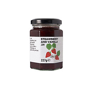 Strawberry And Vanilla Jam 227g
