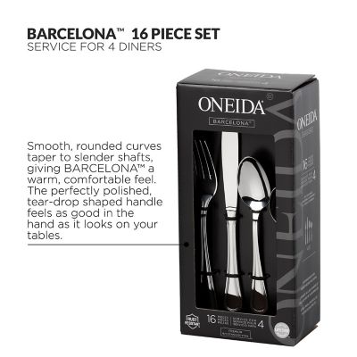 Oneida Barcelona 16-Piece Cutlery Set   image(3)
