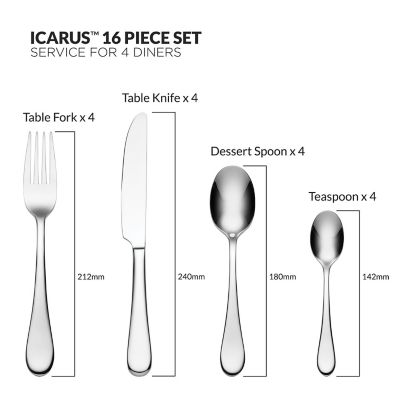 Oneida Icarus 16-Piece Cutlery Set   image(7)