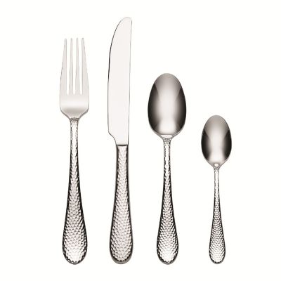 Oneida Tibet Hammered 16-Piece Cutlery Set  