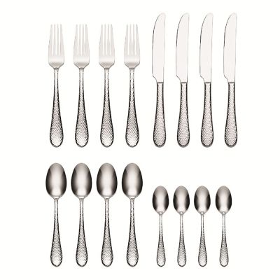 Oneida Tibet Hammered 16-Piece Cutlery Set   image(6)