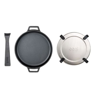 Ooni 25cm Cast Iron Skillet with Removable Handle image(3)