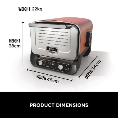 Ninja Woodfire Electric Outdoor Oven, Artisan Pizza Maker and BBQ Smoker OO101UK image(12)