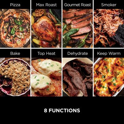 Ninja Woodfire Electric Outdoor Oven, Artisan Pizza Maker and BBQ Smoker OO101UK image(7)