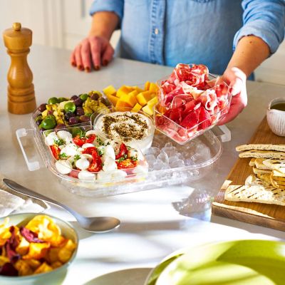 Lakeland Lidded Divided Serving Platter image(3)