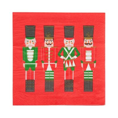 Talking Tables Nutcracker Napkins Pack of 20 | Lakeland