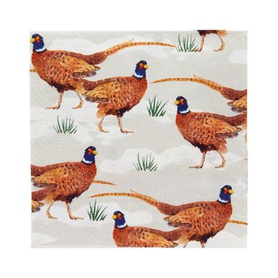 Talking Tables Pheasant Napkins Pack of 20 image(1)