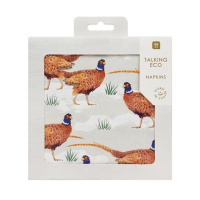 Talking Tables Pheasant Napkins Pack of 20 image(5)