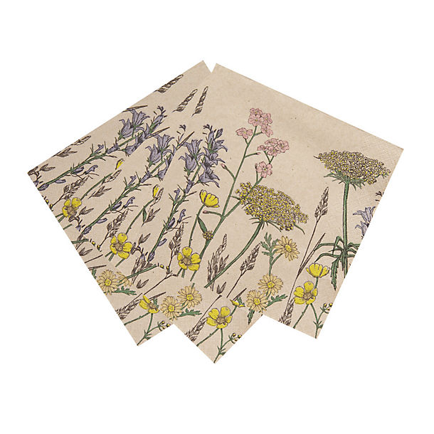 Talking Tables Wildflower Napkins Pack of 20 image(1)