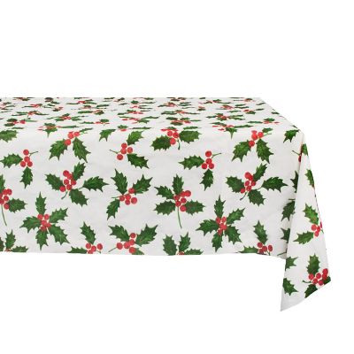 Talking Tables Extra Large Holly Tablecloth | Lakeland