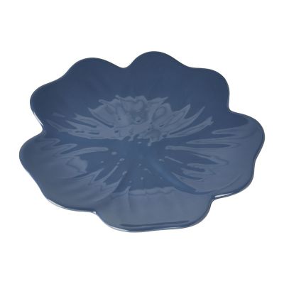 Lakeland Melamine Flower Shaped Blue Plate image(4)