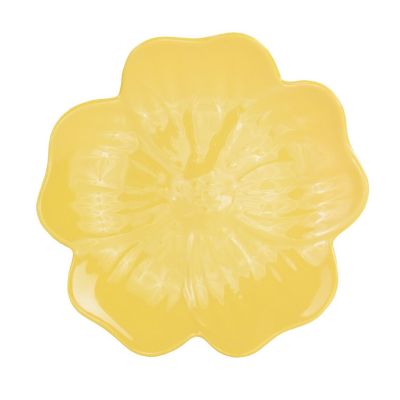 Lakeland Melamine Flower Shaped Yellow Plate image(1)