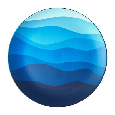 Lakeland Blue Wave Recycled Plastic Dinner Plate image(1)