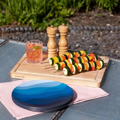 Lakeland Blue Wave Recycled Plastic Dinner Plate image(2)