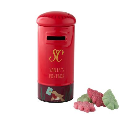 Post Box Tin with Christmas Tree Sweets  image(1)