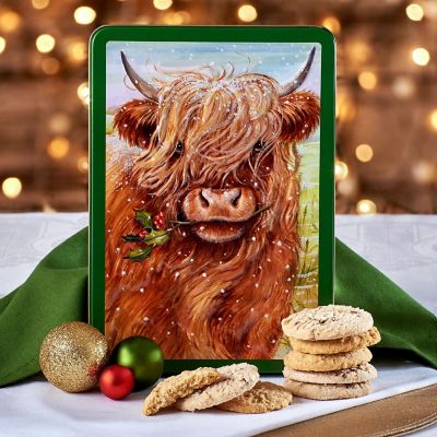 Grandma Wild's Embossed Highland Cow Biscuit Tin  image(2)