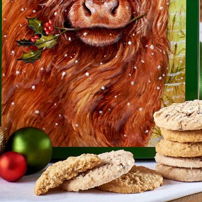 Grandma Wild's Embossed Highland Cow Biscuit Tin  image(4)