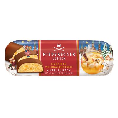Niederegger Christmas Apple Punch Marzipan Loaf 125g image(1)