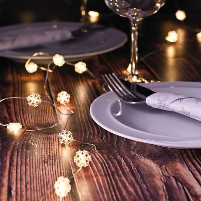 Lakeland Snowflake String Lights image(2)
