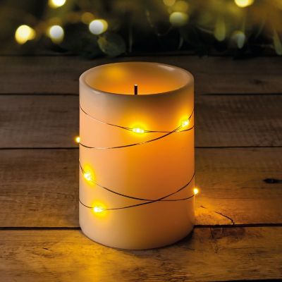 Lakeland 10cm LED Pillar Candle image(2)