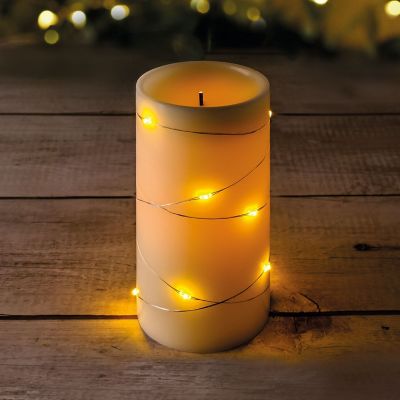 Lakeland 15cm LED Pillar Candle image(2)